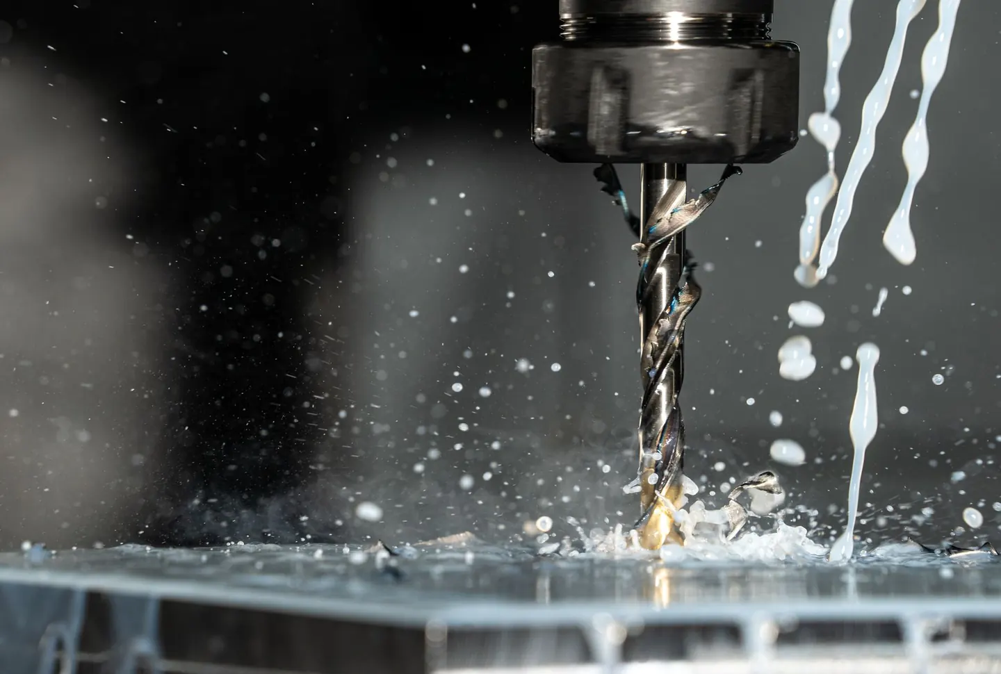 CNC tool machining metal